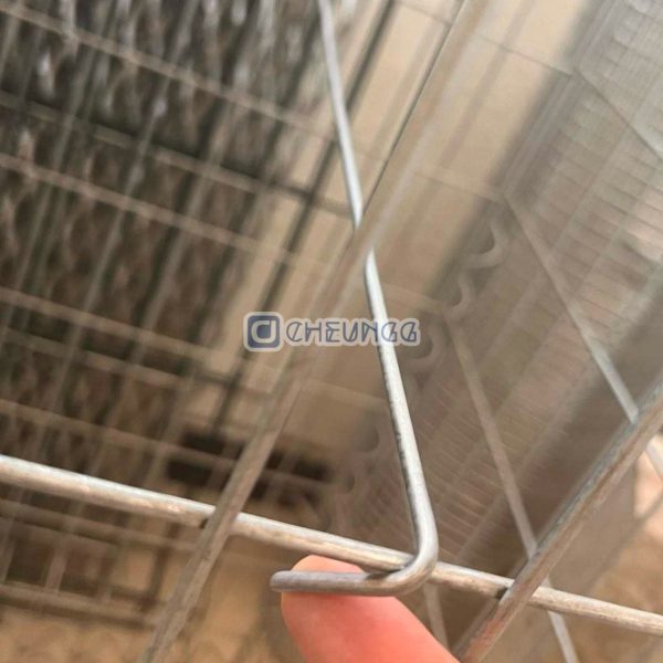 Glass Gabion Basket Wall