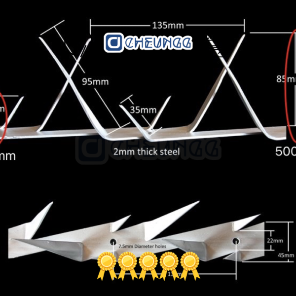 Anti Climb Fence Spikes | Factory Supplier China