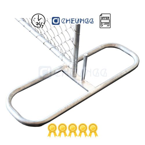 Chain Link Temporary Fence Oval Tube Stands | Factory Supplier China